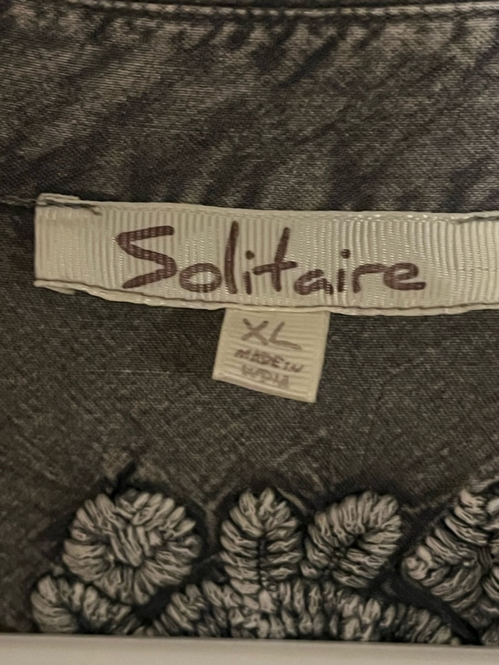 Solitaire top - Picture 2 of 4